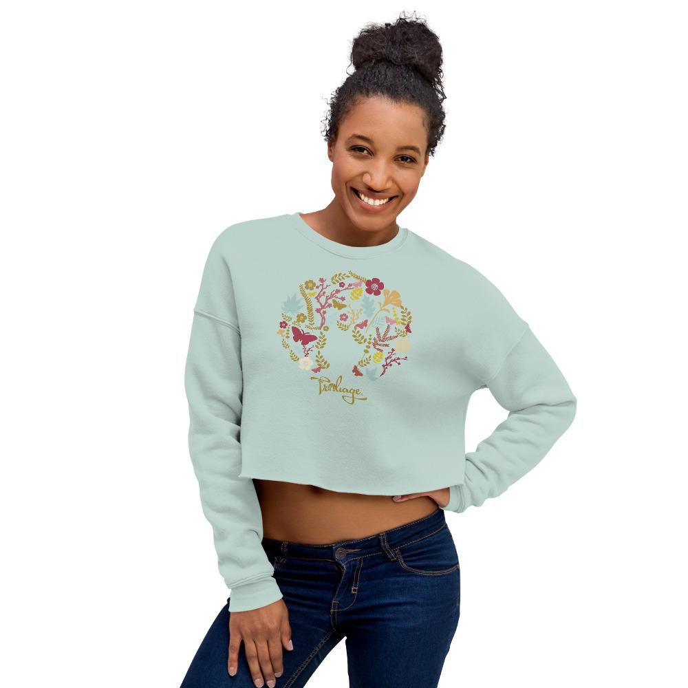 Froliage Crop Sweatshirt - Froliage
