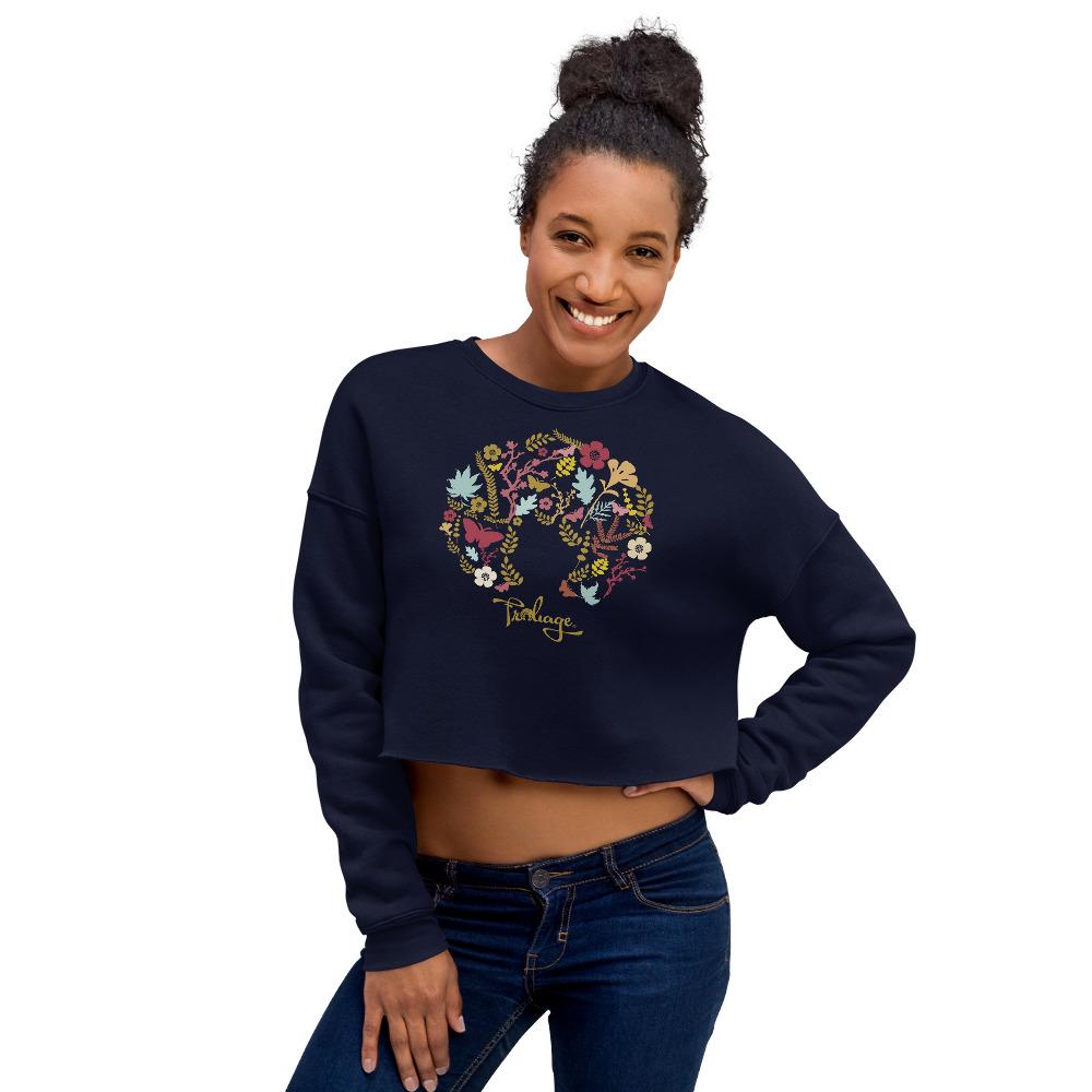 Froliage Crop Sweatshirt - Froliage