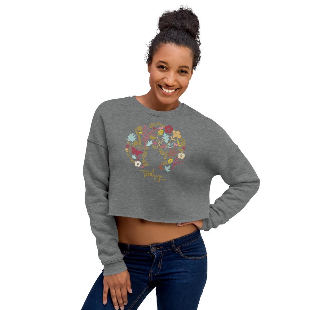 Froliage Crop Sweatshirt - Froliage