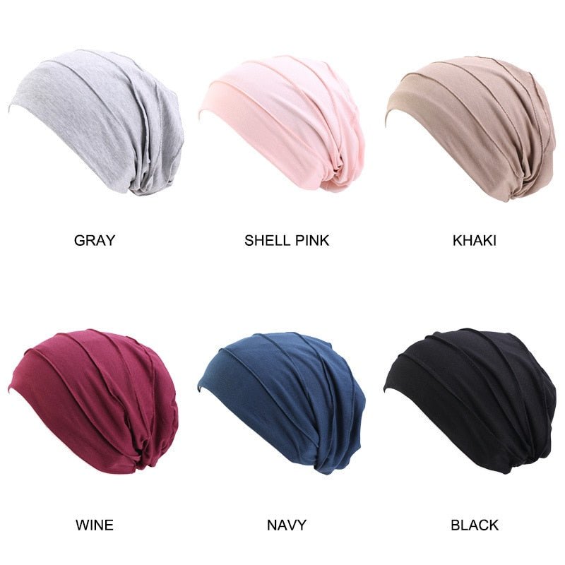 Satin Lined Slouch Hat - Froliage