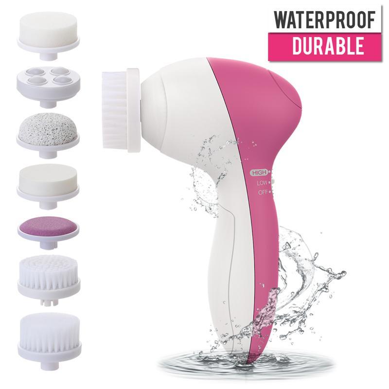 Waterproof 7-in-1 Electric Facial Cleaning Tool - Froliage
