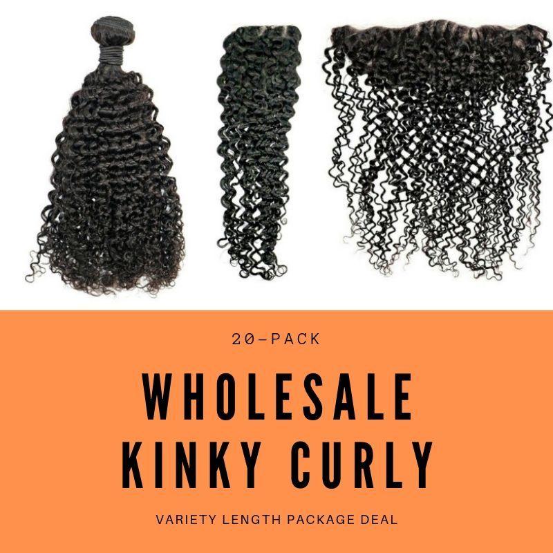 Brazilian Kinky Curly Variety Length Package Deal - Froliage