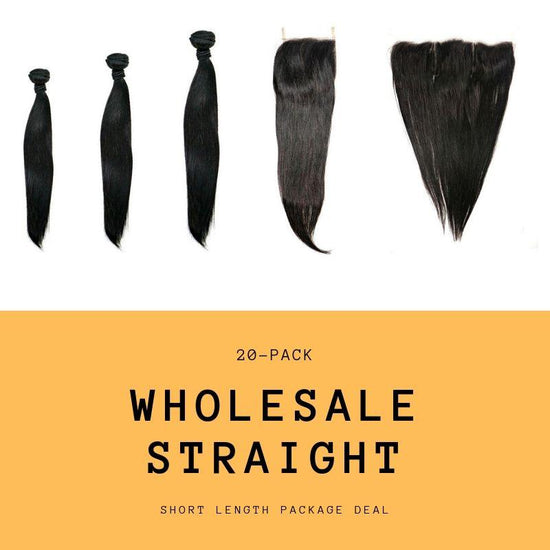 Brazilian Straight Short Length Package Deal - Froliage
