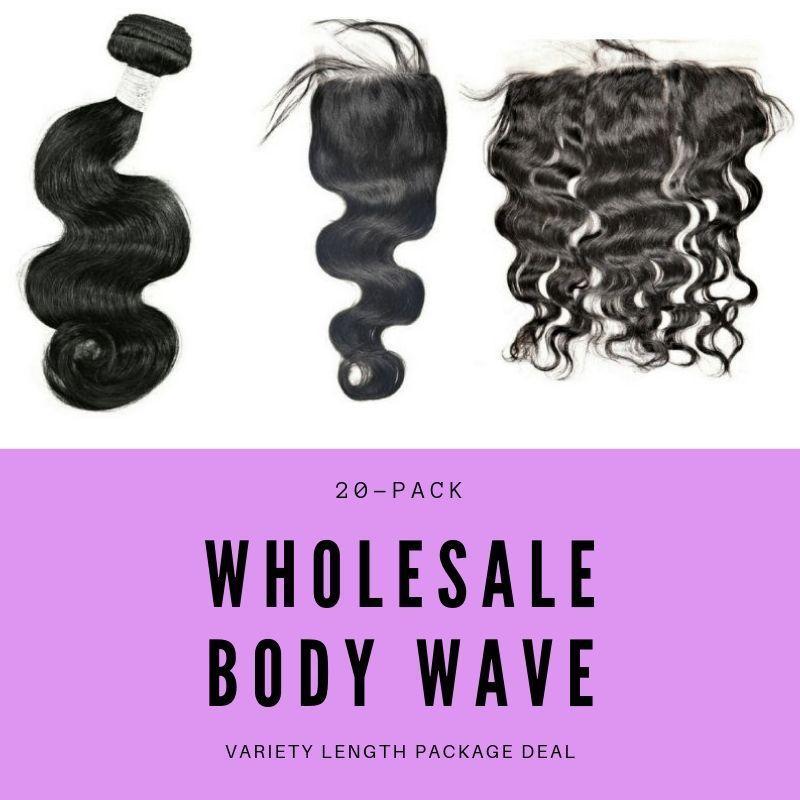 Malaysian Body Wave Variety Length Wholesale Package - Froliage