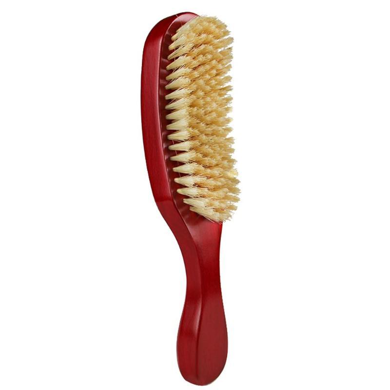 Natural Bristle Wooden Wave Brush - Froliage